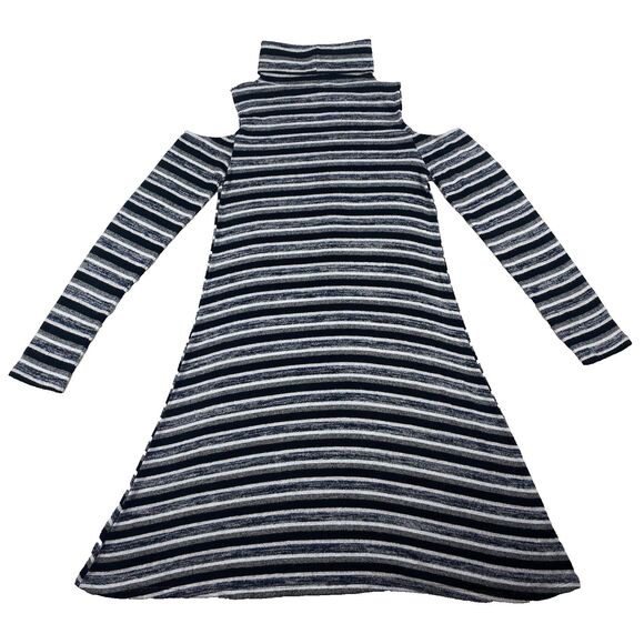 American Eagle Dress Womens Medium Cold Shoulder Soft Sexy Plush Stretch NWOT - Picture 1 of 16